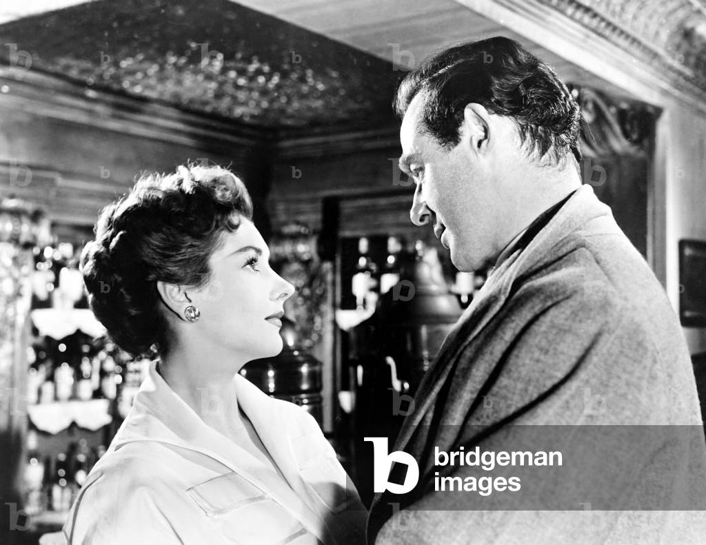 CURTAIN UP, from left, Kay Kendall, Liam Gaffney, 1952