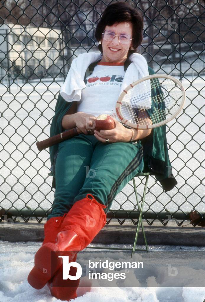 Billie Jean King in, 1978 (photo)