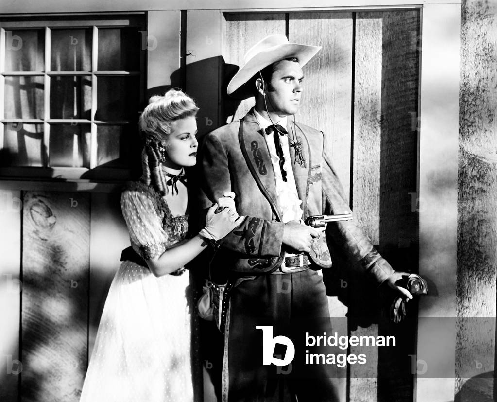 DYNAMITE PASS, from left, Cleo Moore, Richard Martin, 1950