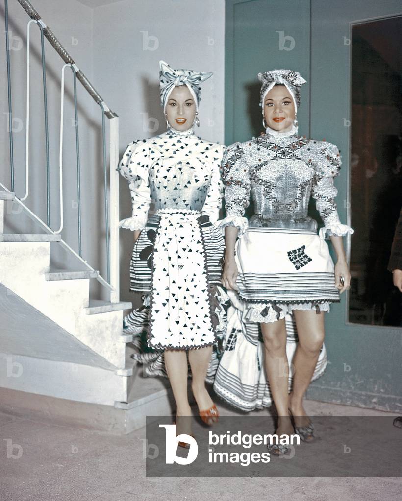 MAMBO, from left: Silvana Mangano, Katherine Dunham, 1954