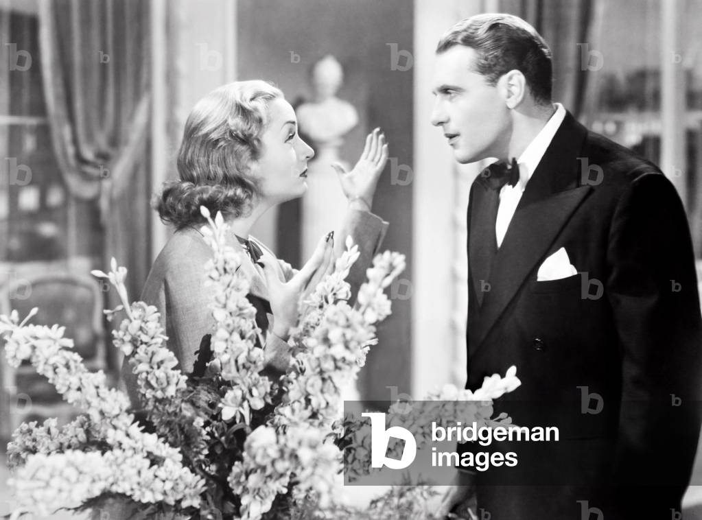 FOOLS FOR SCANDAL, from left, Carole Lombard, Ralph Bellamy, 1938