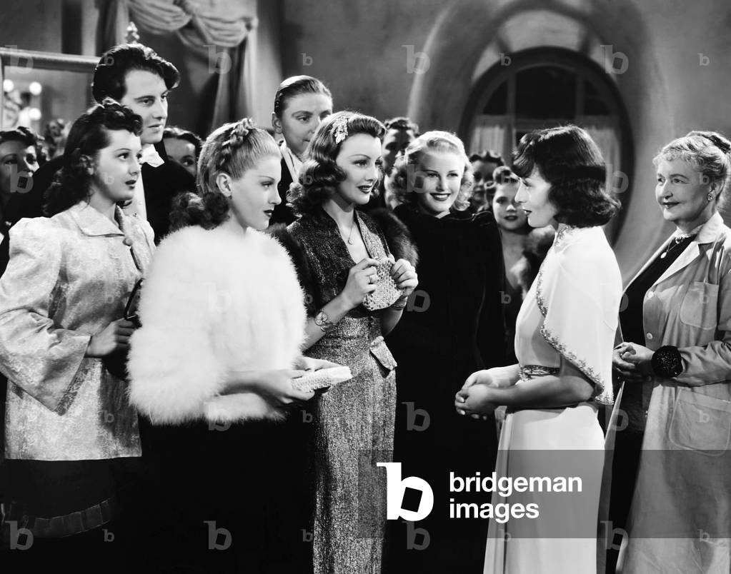 DRAMATIC SCHOOL, from left: Ann Rutherford, Lana Turner, Virginia Grey, Luise Rainer, 1938