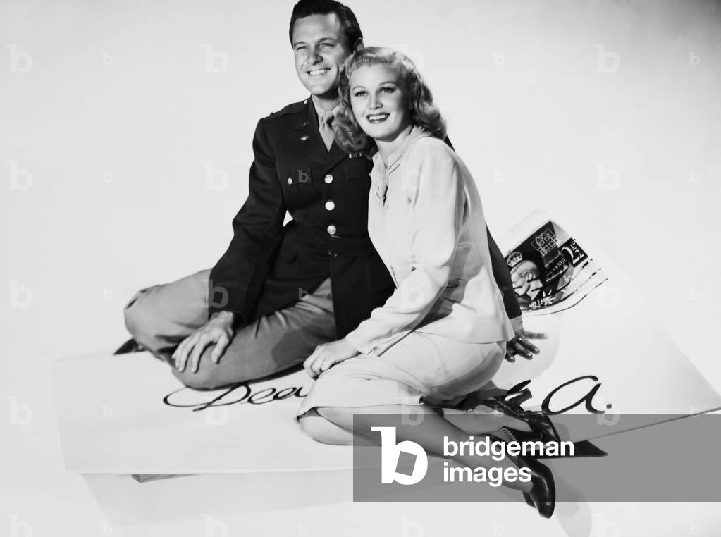 DEAR RUTH, from left: William Holden, Joan Caulfield, 1947