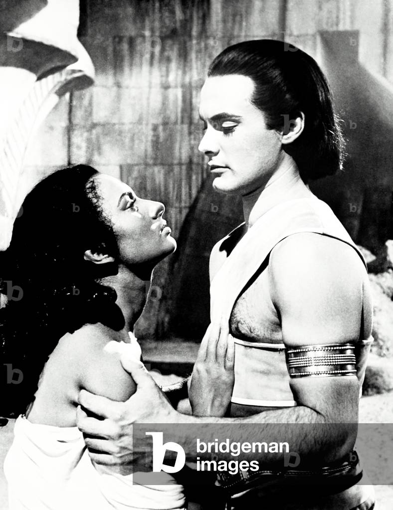 AIDA, from left, Sophia Loren, Luciano Della Marra, 1953
