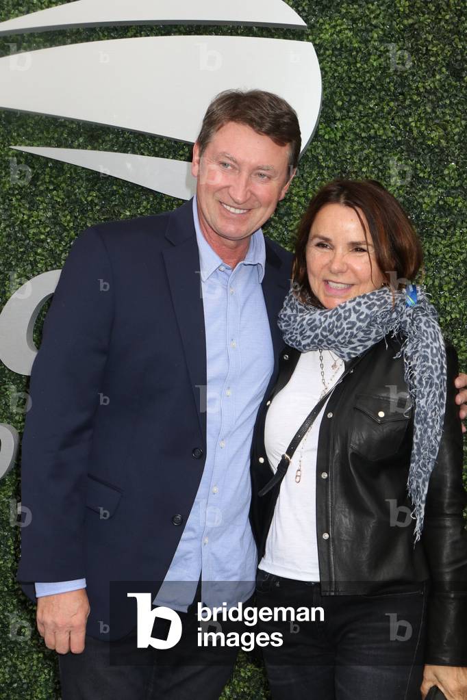Wayne Gretzky Patty Smyth US Open Tennis 9/9/2018 (photo)