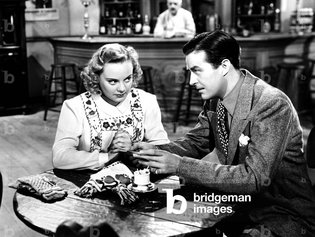 EVERYTHING HAPPENS AT NIGHT, from left, Sonja Henie, Paul Porcasi (background), Ray Milland, 1939