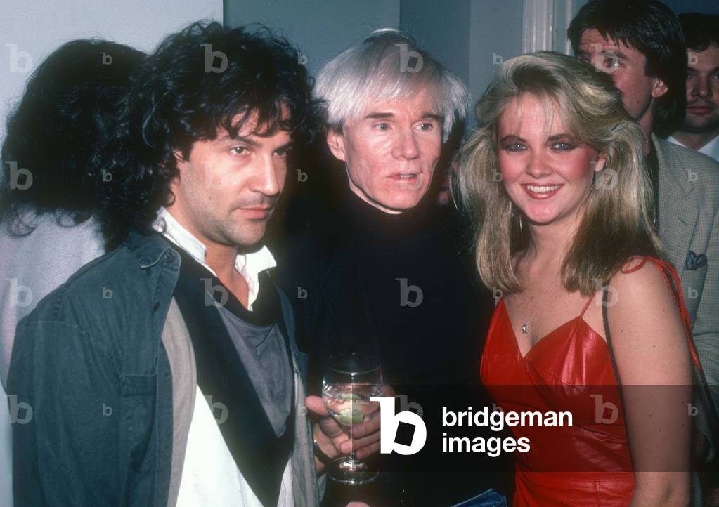 Billy Squire Andy Warhol and Cornelia Guest, 1983 (photo)