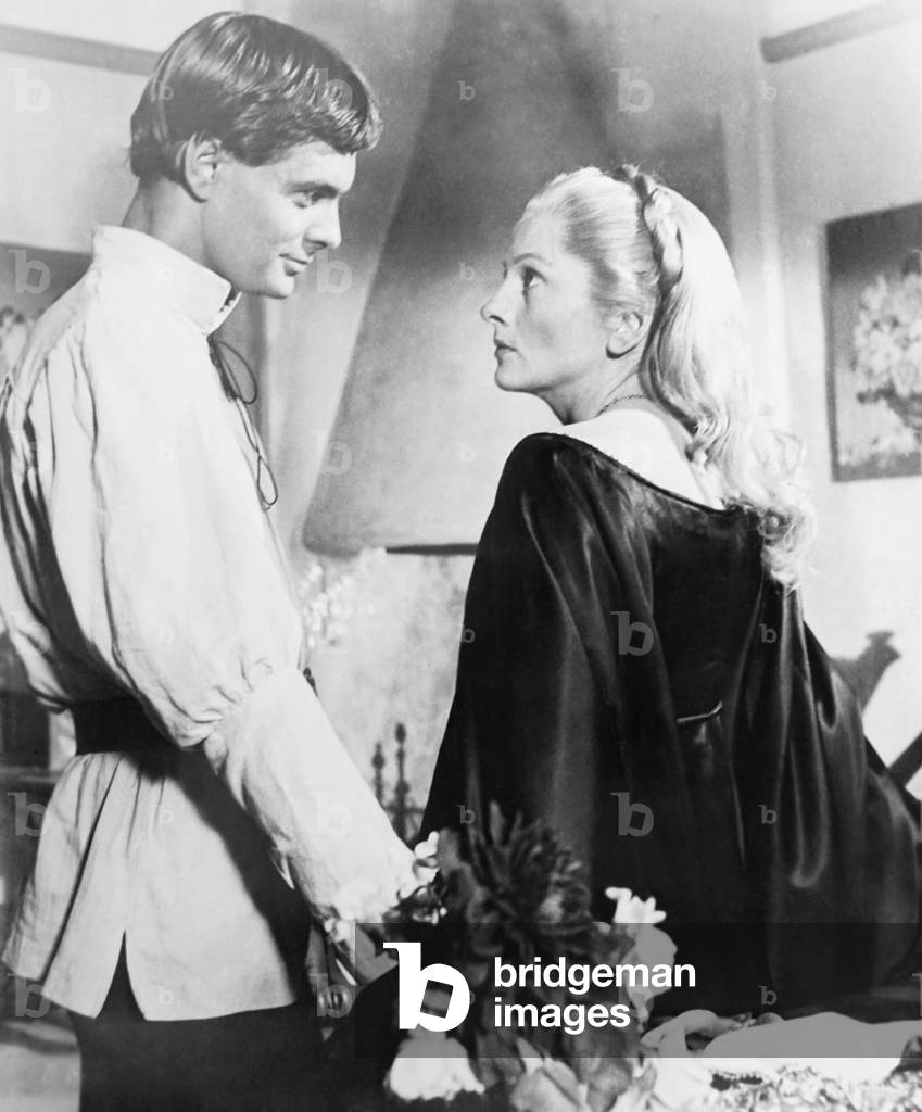 DECAMERON NIGHTS, from left: Louis Jourdan, Joan Fontaine, 1953