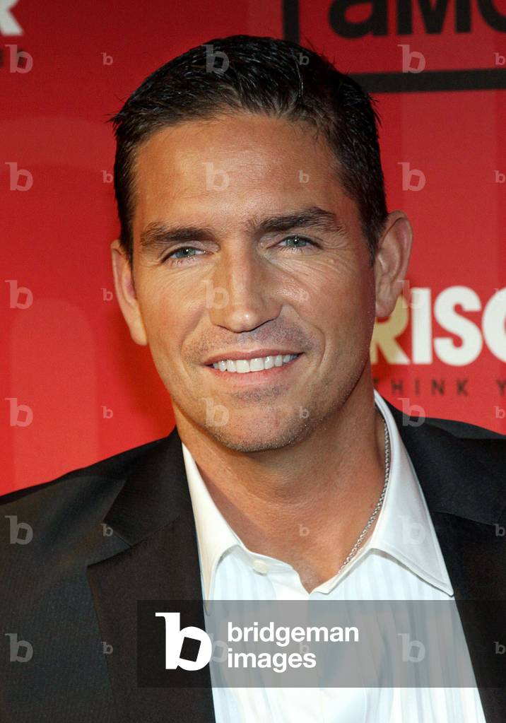 Image of Jim Caviezel at arrivals for THE PRISONER Mini-Series Premiere on