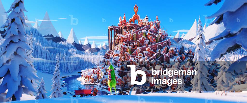 Image of THE GRINCH, (aka DR. SEUSS’ THE GRINCH), foreground from left: