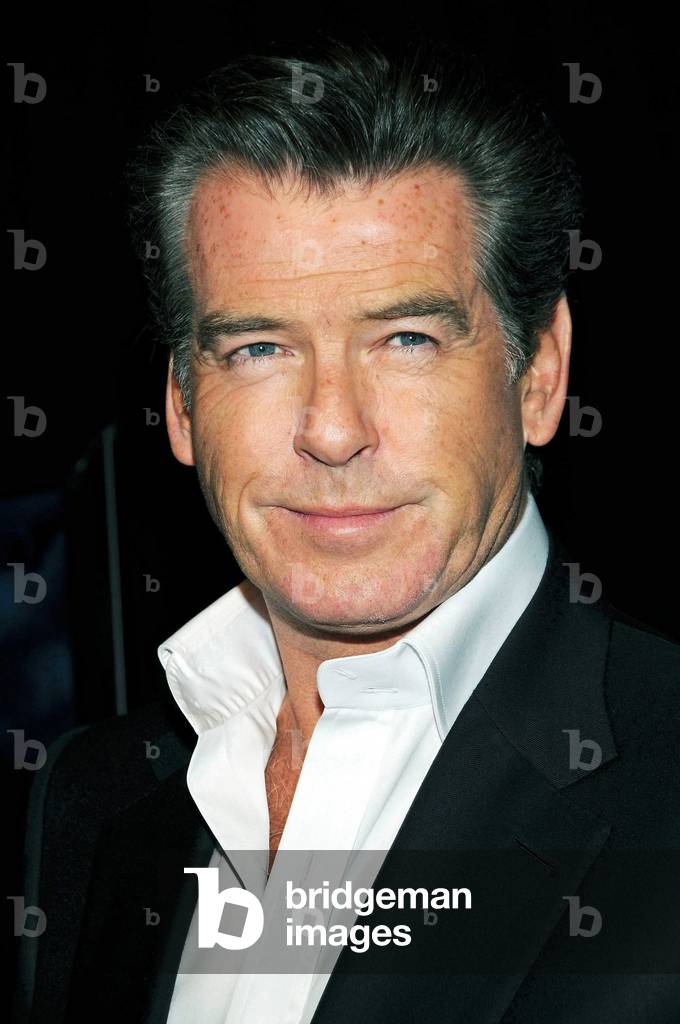 Image of Pierce Brosnan at arrivals for PERCY JACKSON AND THE OLYMPIANS