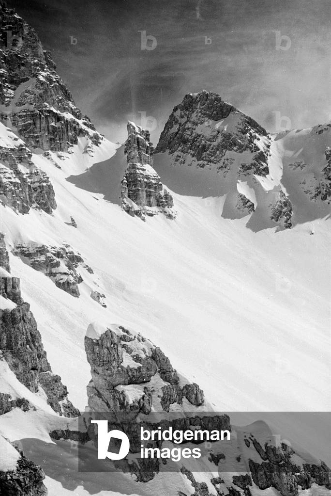 Snowy mountains, Cortina d'Ampezzo