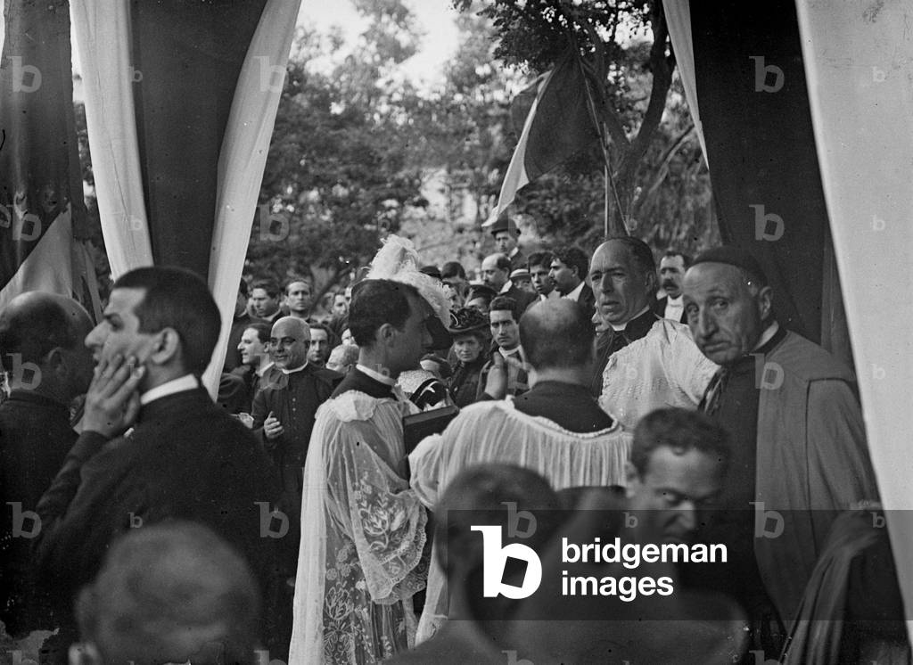 Scene of religious function