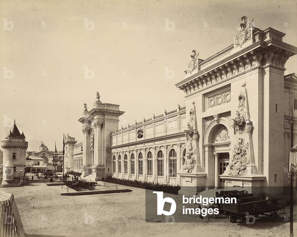 1889 Paris World's Fair: Exhibition Building of the Ministry of War