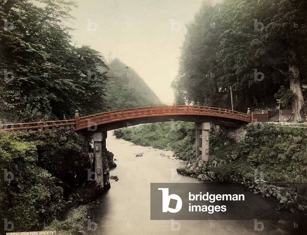 Fluvial landscape in the environs of Nikko in Japon.