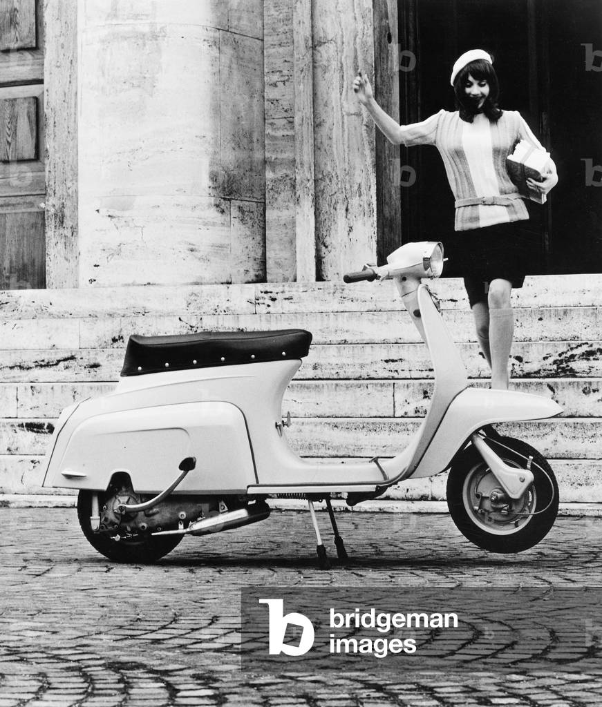 scooter, scooter and model, 1967