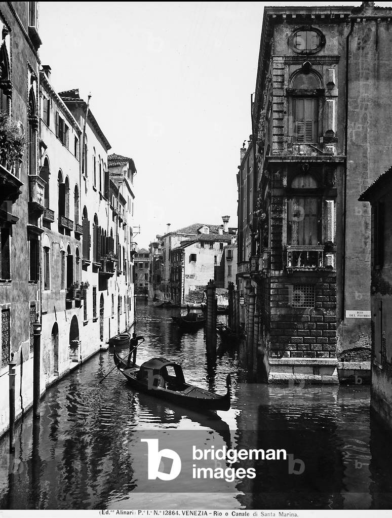The Rio di Santa Marina in Venice