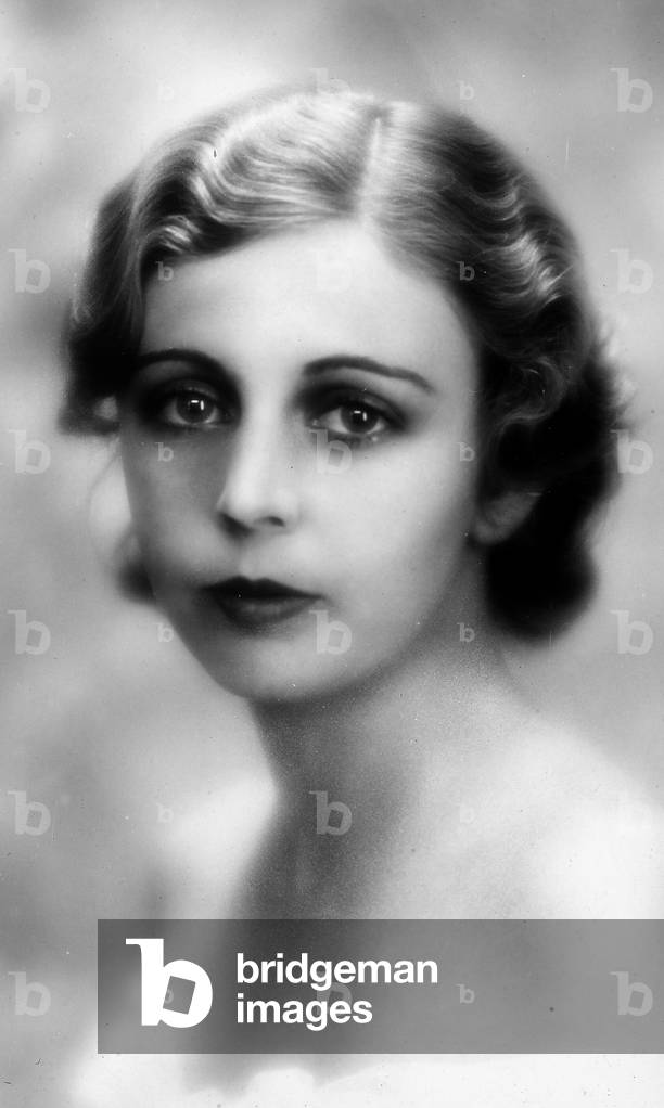 Portrait of the ballerina Von Rhein.