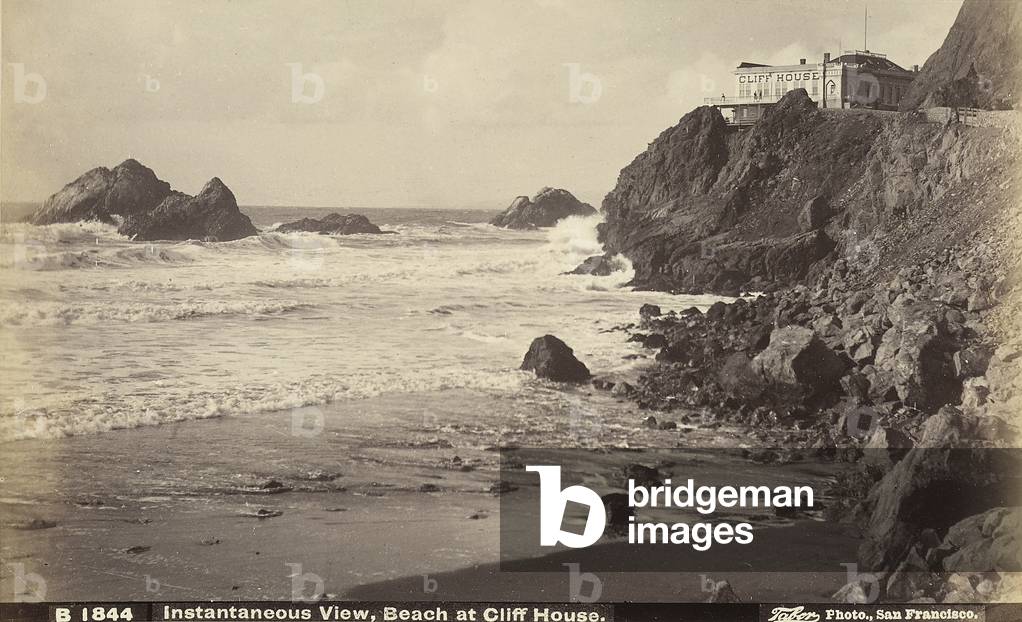 View of Cliff House and the beach below, San Francisco