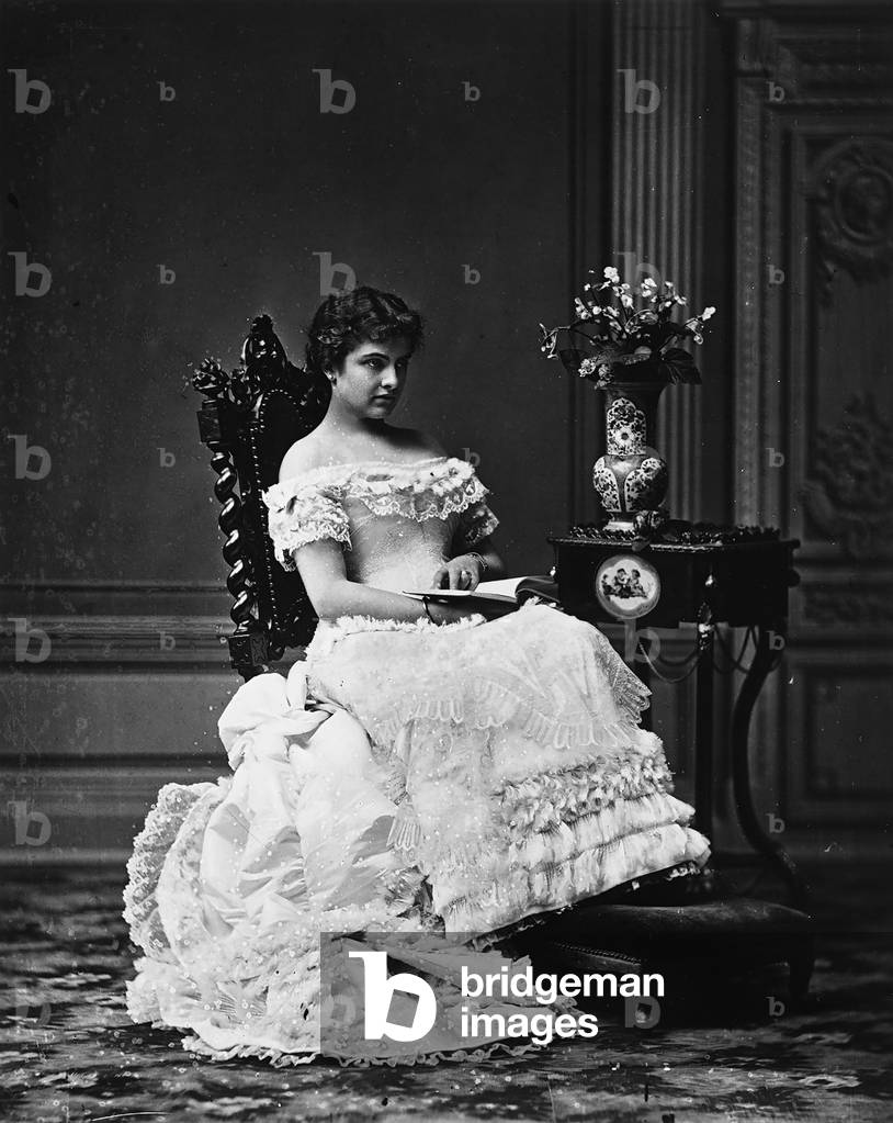 Portrait of Princess Ruspoli in evening dress