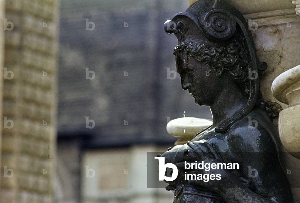 Neptune Fountain, detail, sculpture, 1567, Giambologna, said Jean Boulogne (Douai 1529-1608), Piazza Maggiore, Bologna