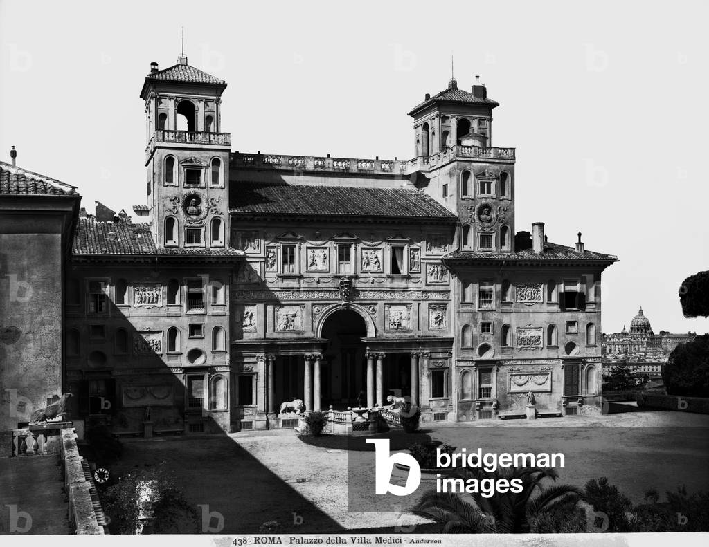 Villa Medici, Rome. Since 1804, the building has been home to the French Academy