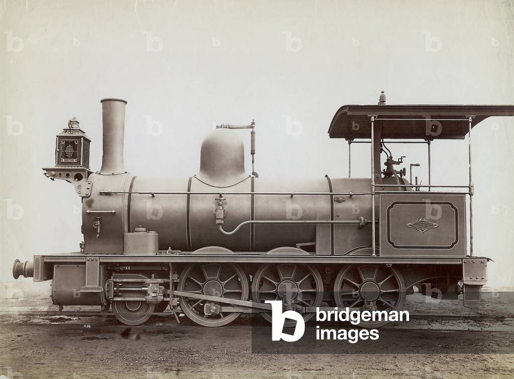 Locomotive built by the Scottish company Dübs, London