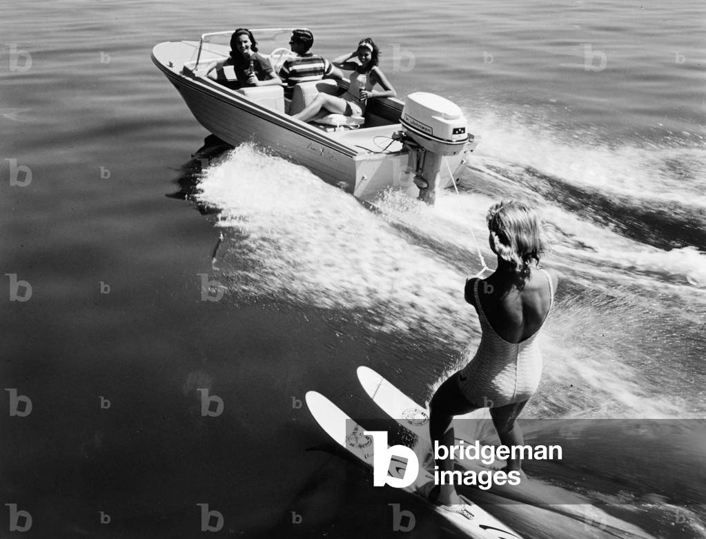 sports, water skiing, 1963