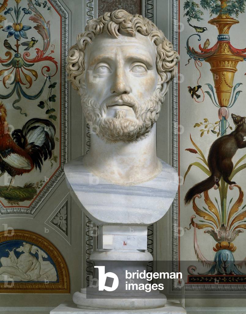 Marble bust of Antonio Pio, Borghese Gallery, Rome