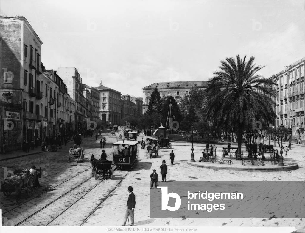 Piazza Cavour in Naples