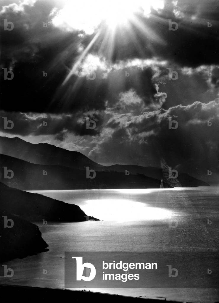 A panoramic view of the seascape, Isola d'Elba
