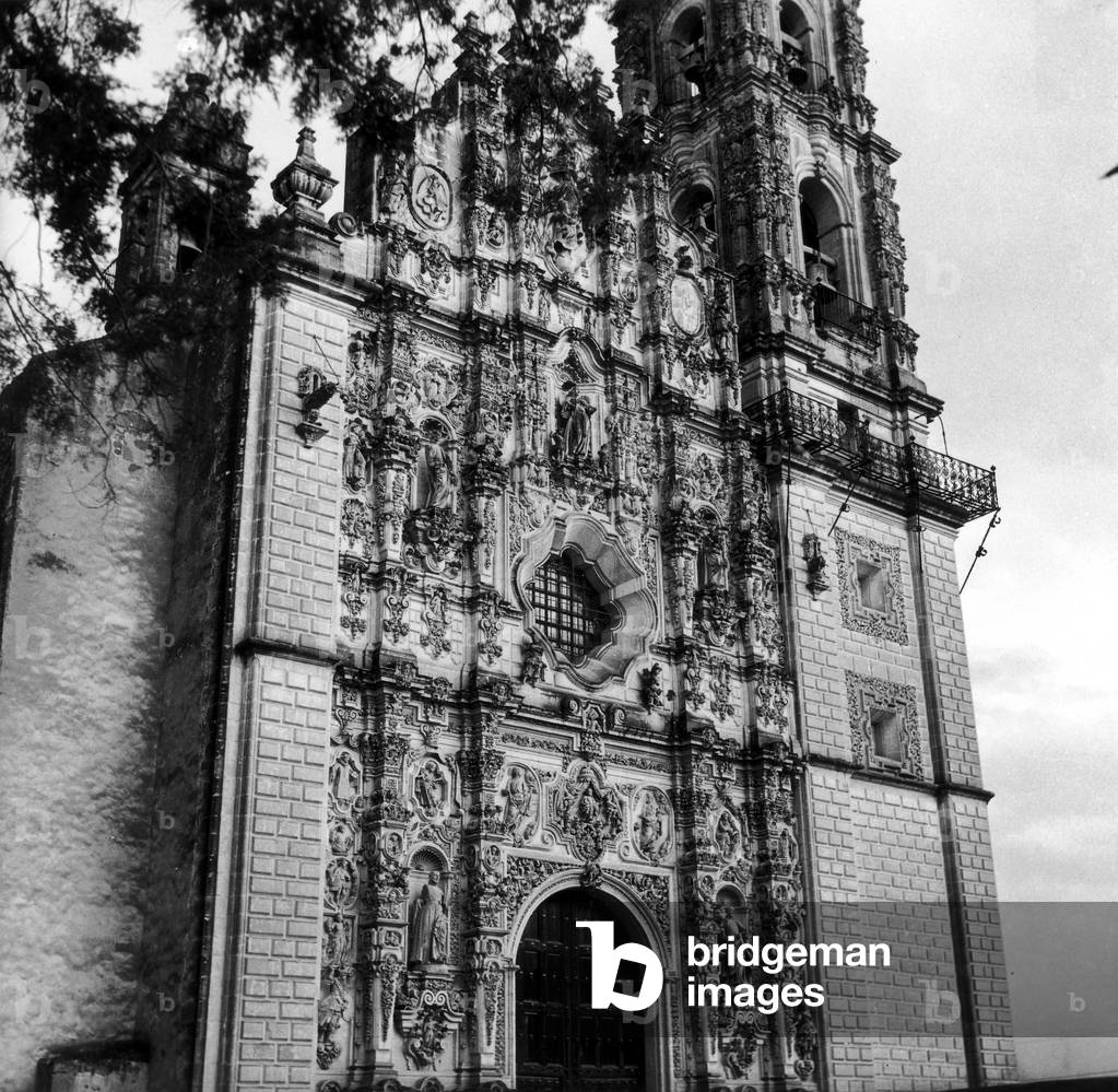 Façade of a Mexican church