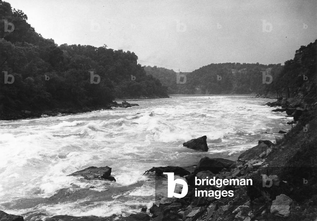 The rapids of the River Niagara in Canada