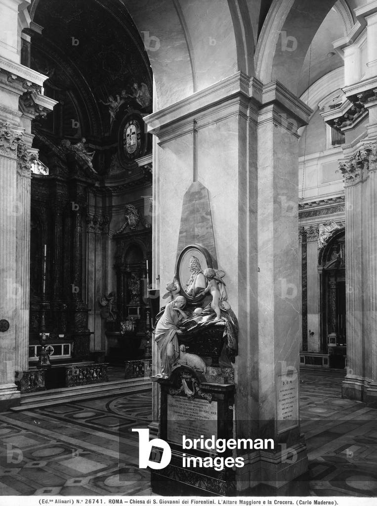 Pillar of the Church of San Giovanni de 'Fiorentini, Rome