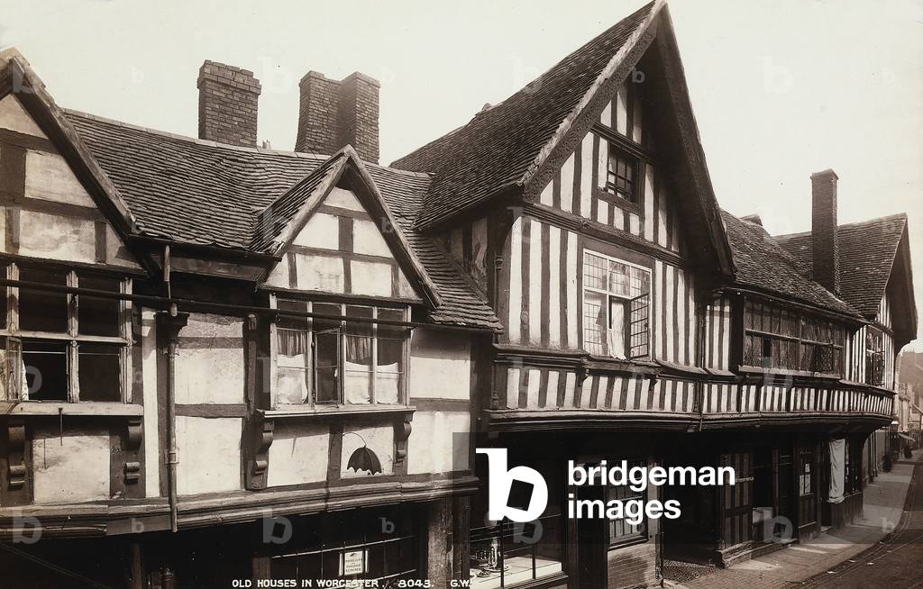 Typical houses in Worcester.