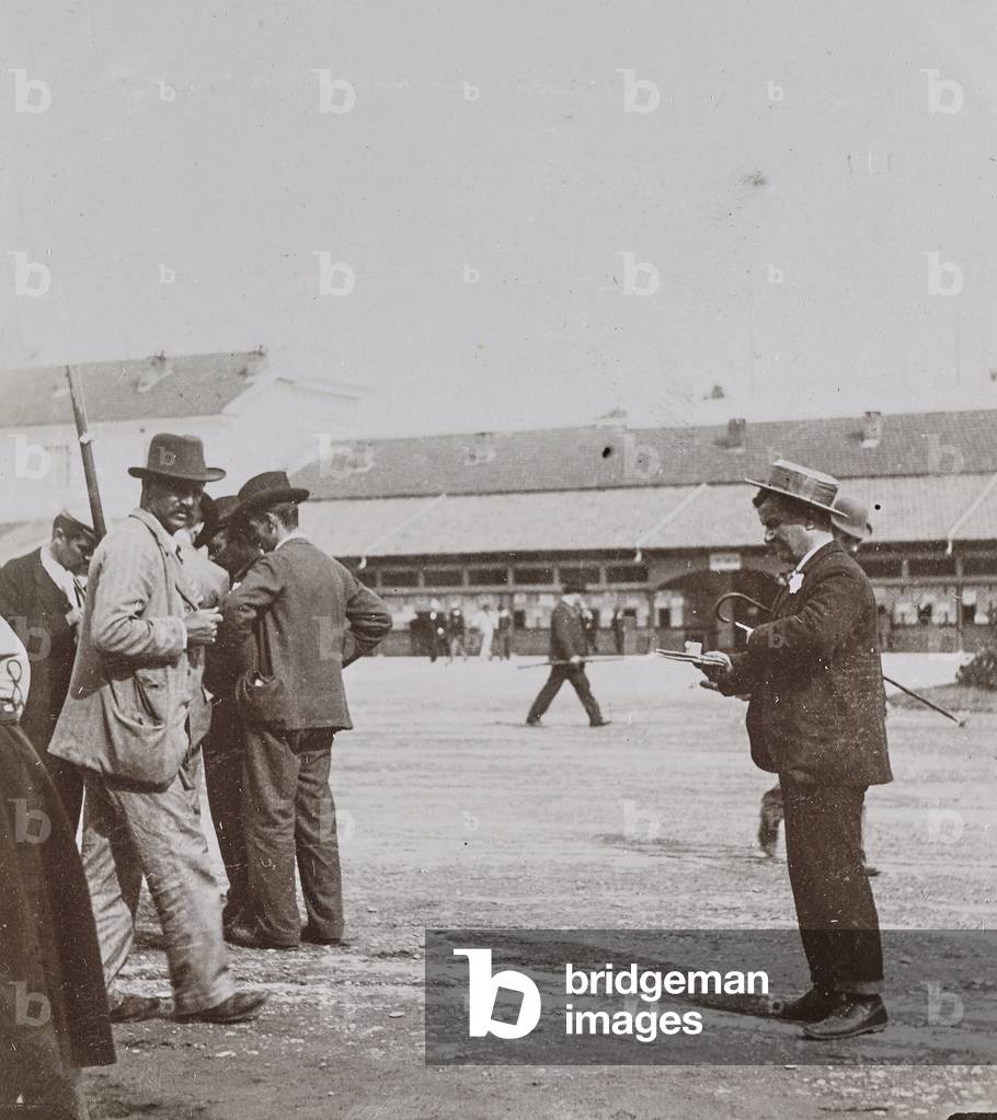 The offices of Entry Control No. VIII under the old shed at the third General Race to Martinetto