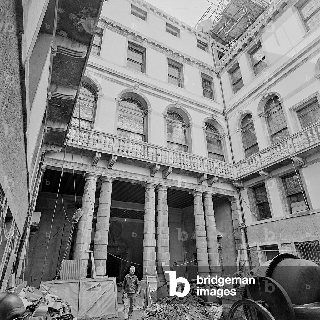 Palazzo Labia, Venice: restoration work