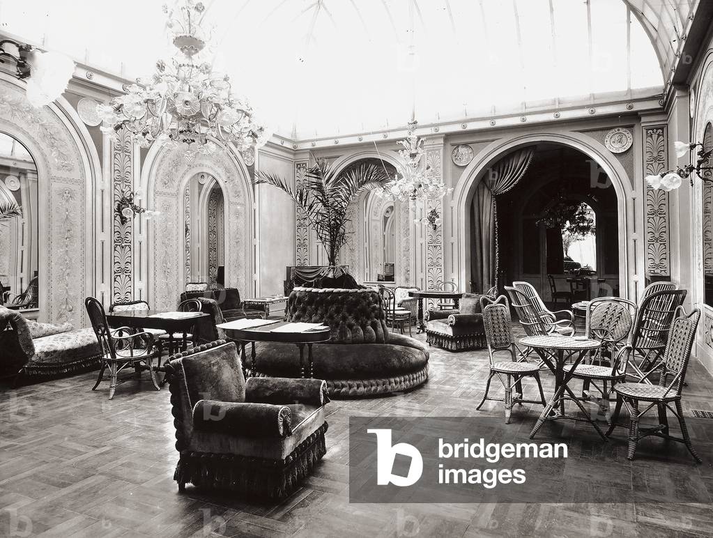 Parlor of the Albergo Gran Bretagna, Florence