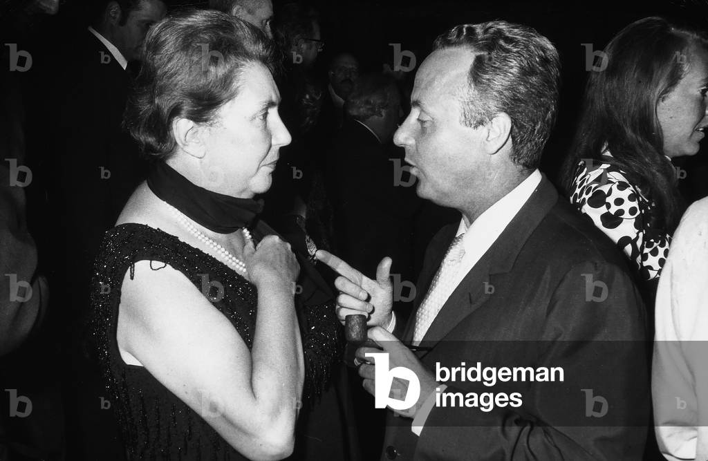 Giorgio Bassani and Lalla Romano at the Premio Strega