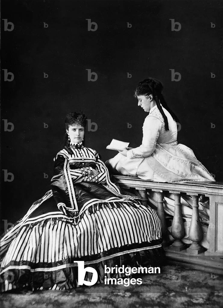 Portrait of two ladies