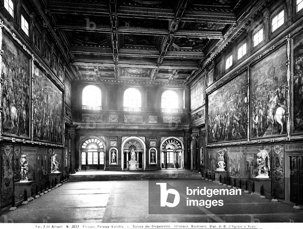 Salone del Cinquecento in Palazzo Vecchio in Florence.