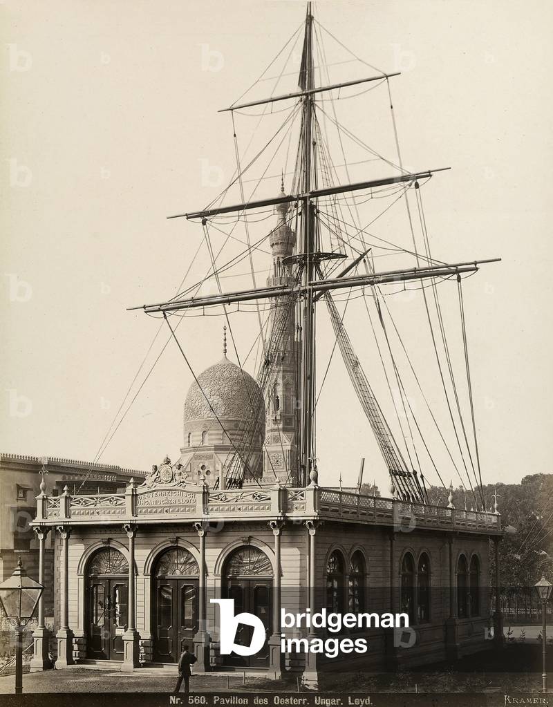 Vienna Universal Exhibition of 1873: Austro-Hungarian Lloyd pavilion