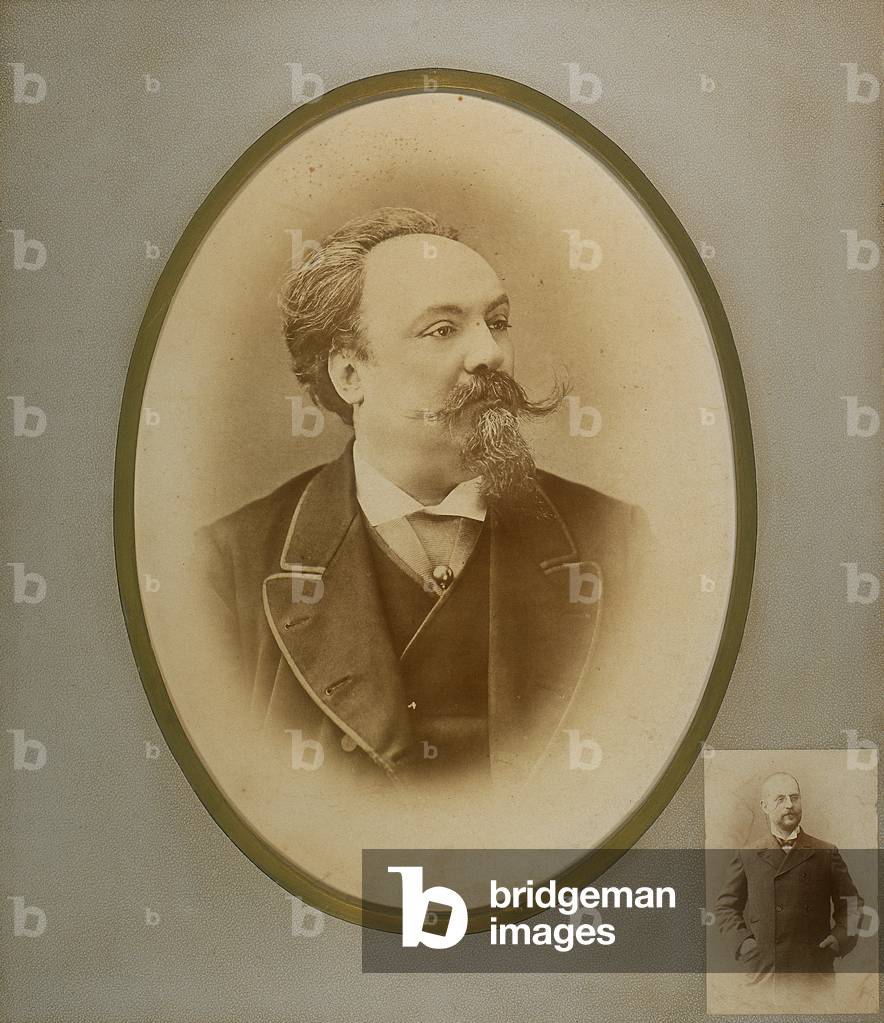 Portraits of Romualdo and Vittorio Alinari