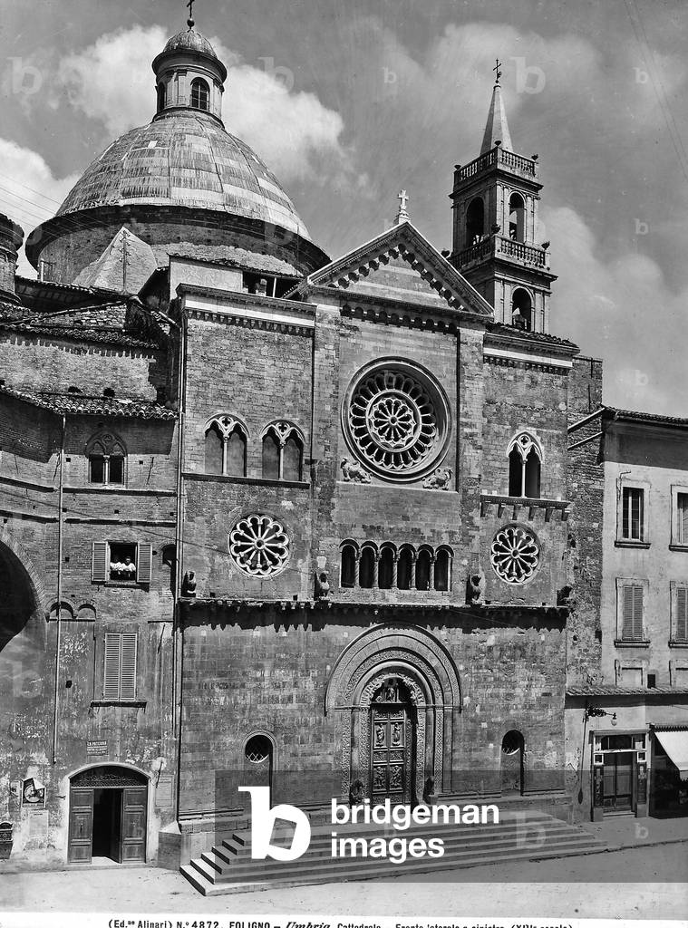 Facade of the Foligno Cathedral.