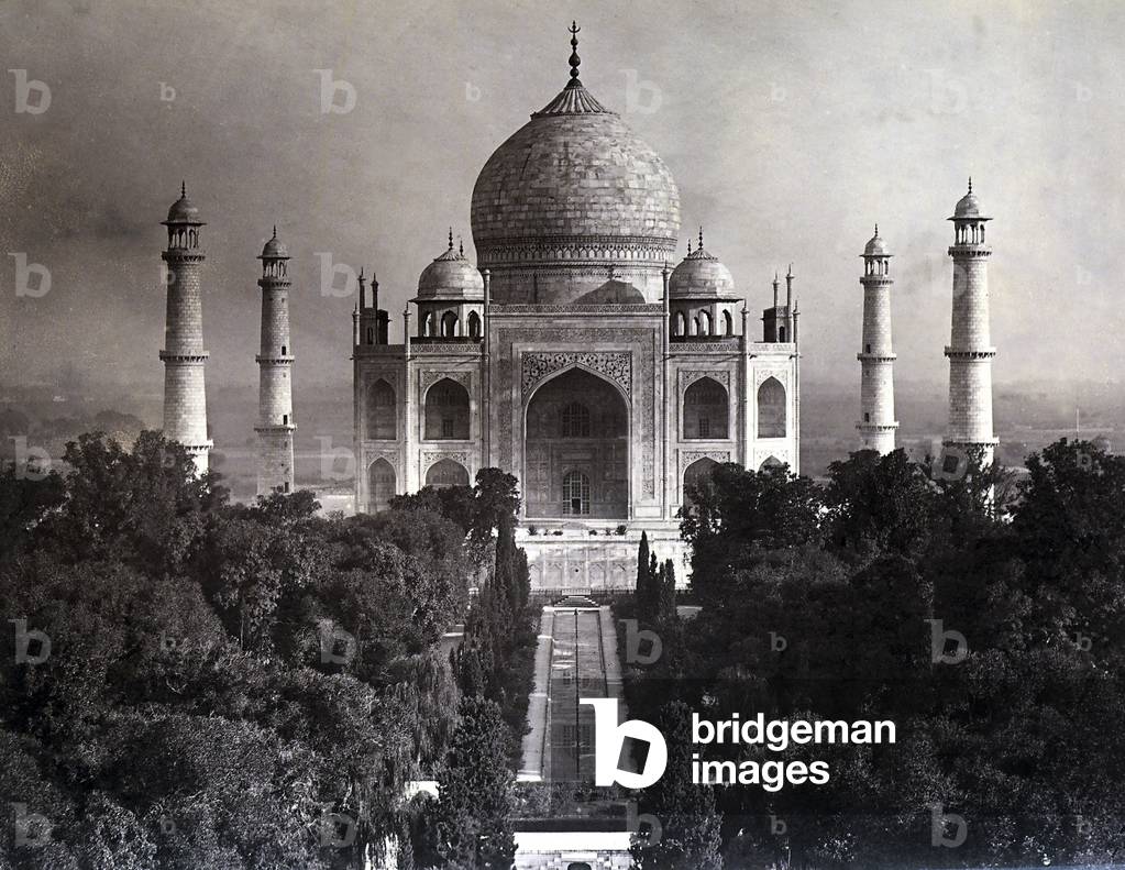 A souvenir of Odoardo Beccari's journeys: the Taj Mahal in Agra
