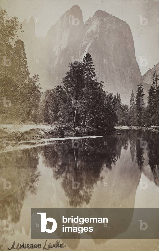 Mirror Lake in Yosemite Valley, California