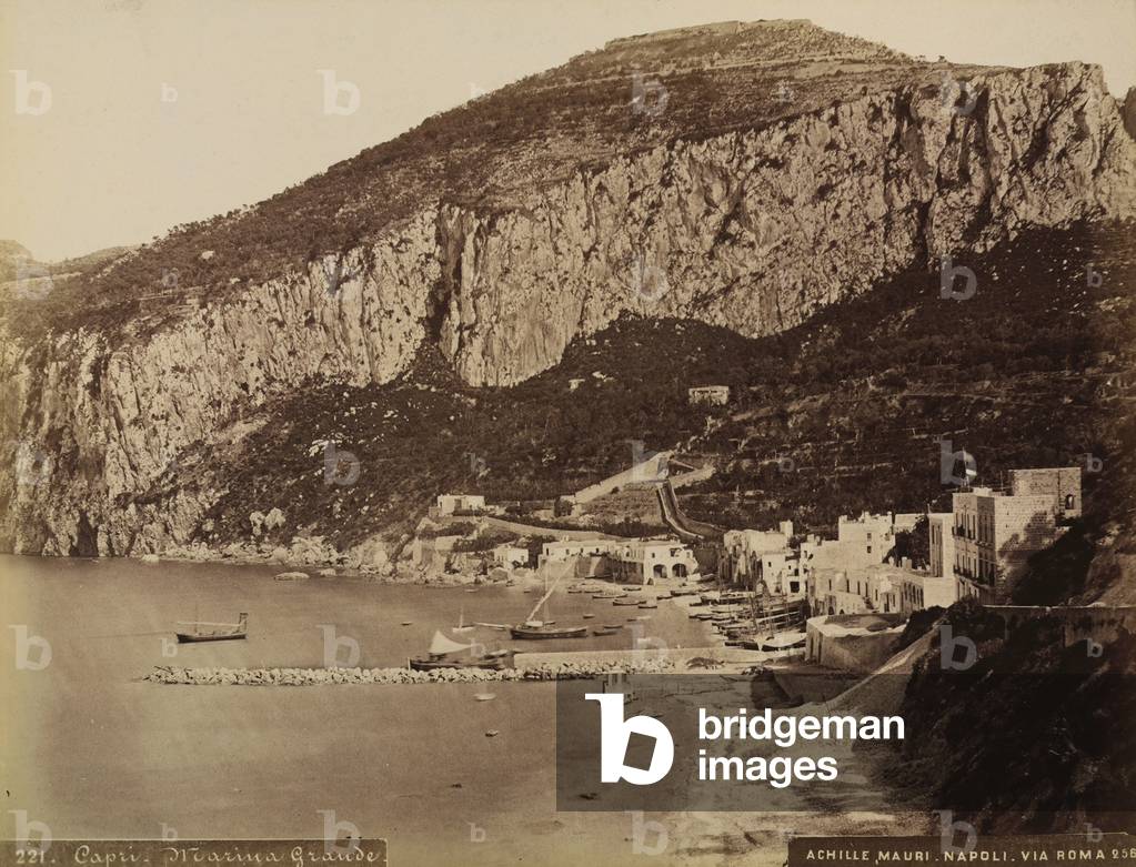 View of the Grand Marina of Capri