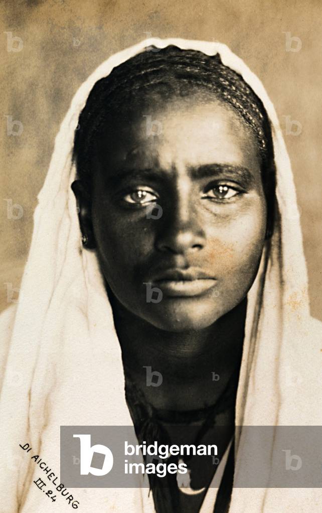 Domenos, Abyssinian of Tigrai, 1894 (print on double-weight paper)