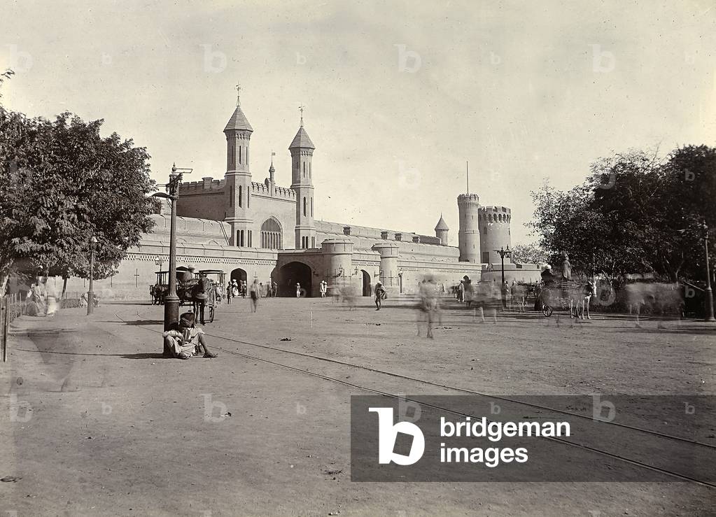 The railway station in Lahore, Pakistan