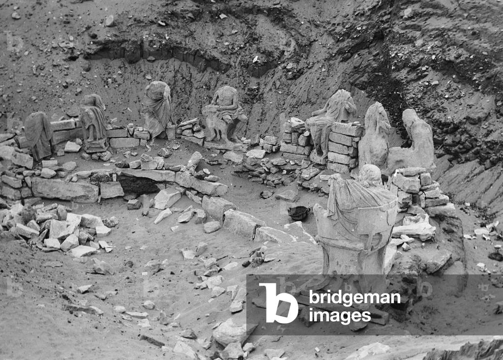 Archaeological finds, Egypt, 50-60s (photo)